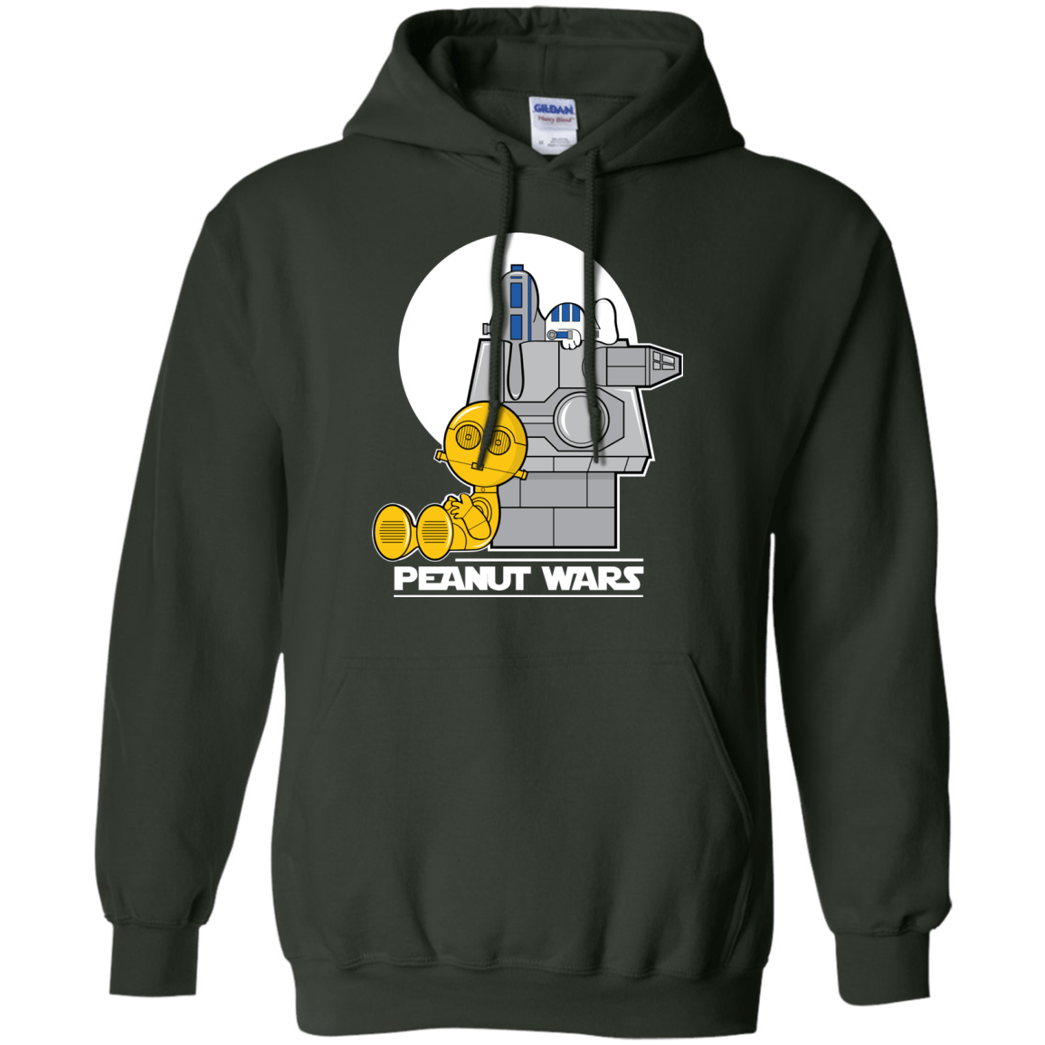 Sweatshirts Forest Green / Small Peanut Wars Pullover Hoodie