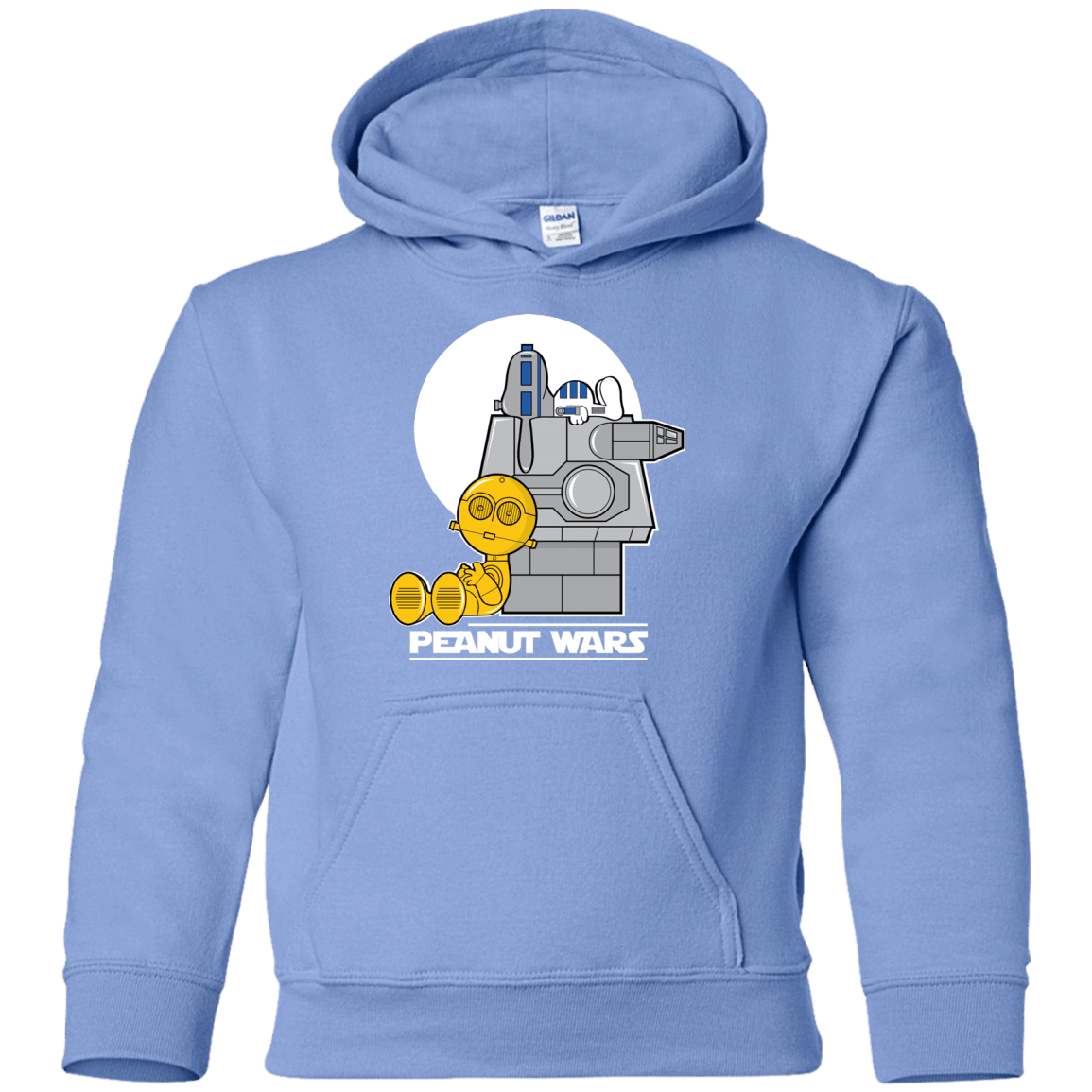Sweatshirts Carolina Blue / YS Peanut Wars Youth Hoodie