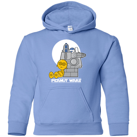 Sweatshirts Carolina Blue / YS Peanut Wars Youth Hoodie