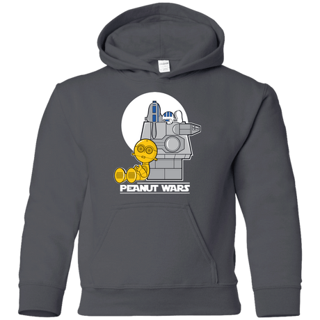 Sweatshirts Charcoal / YS Peanut Wars Youth Hoodie