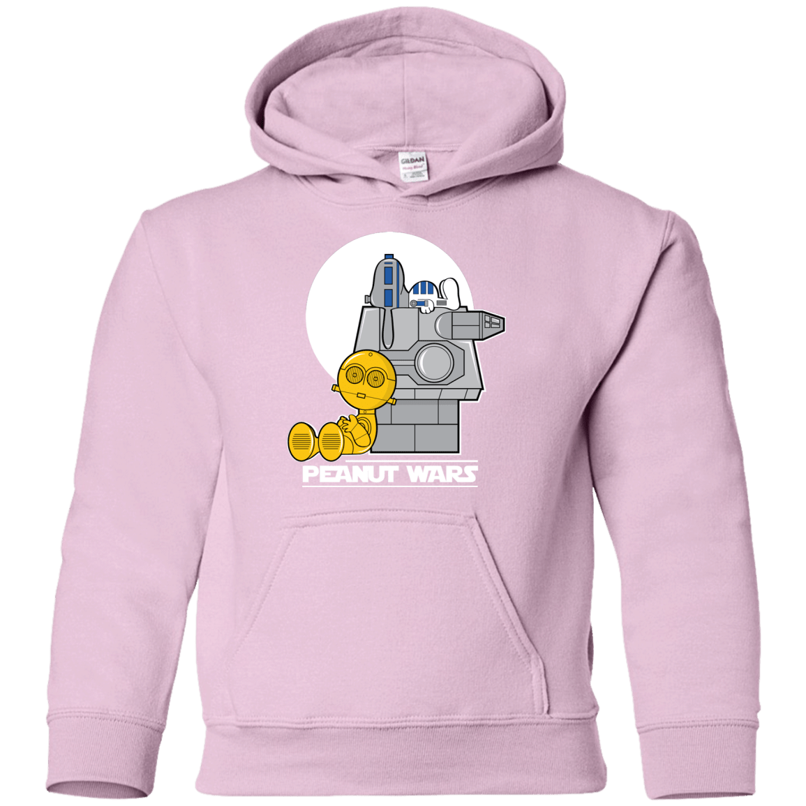 Sweatshirts Light Pink / YS Peanut Wars Youth Hoodie