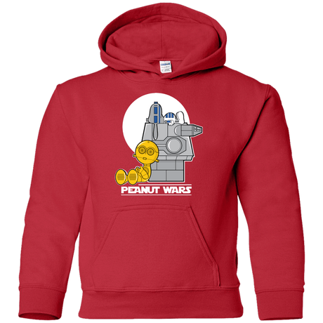Sweatshirts Red / YS Peanut Wars Youth Hoodie