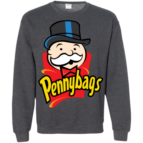 Sweatshirts Dark Heather / S Pennybags Crewneck Sweatshirt