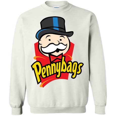 Sweatshirts White / S Pennybags Crewneck Sweatshirt