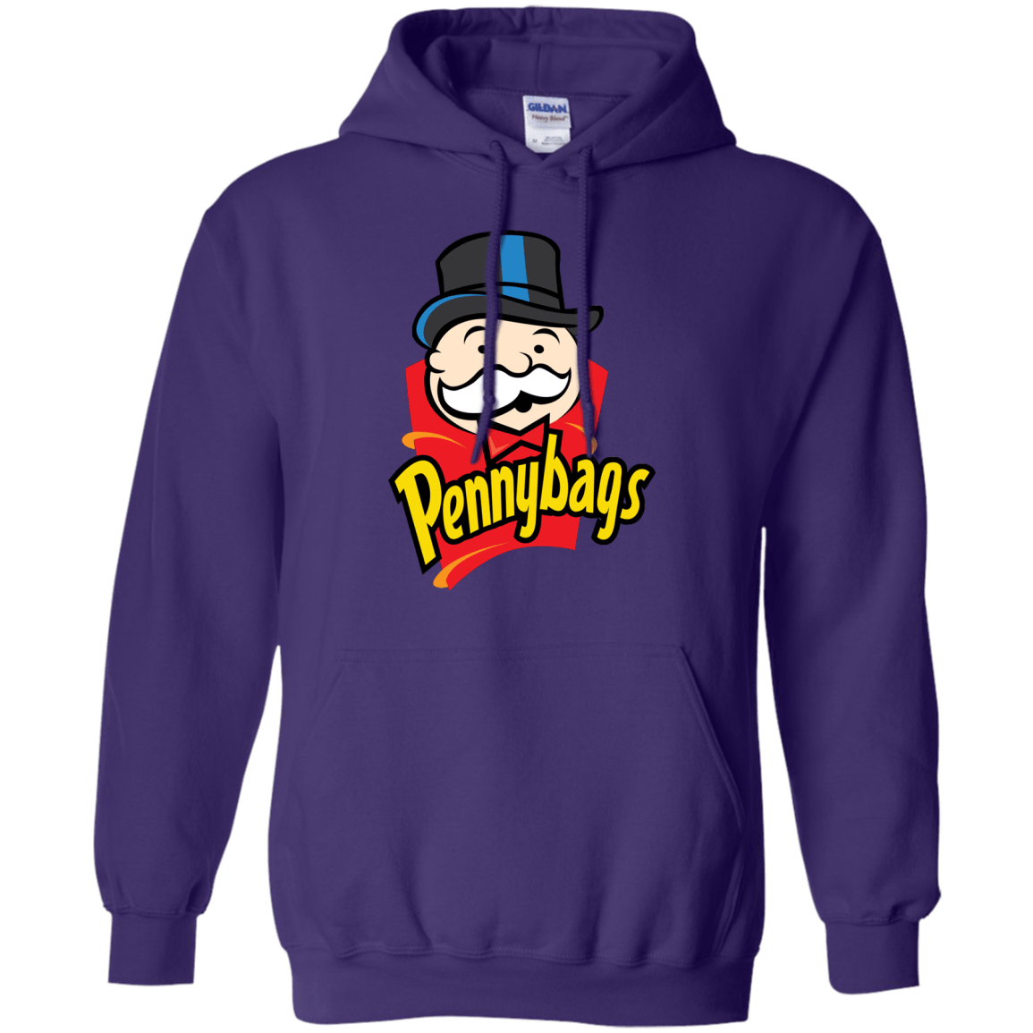 Sweatshirts Purple / S Pennybags Pullover Hoodie