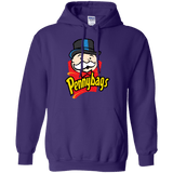 Sweatshirts Purple / S Pennybags Pullover Hoodie