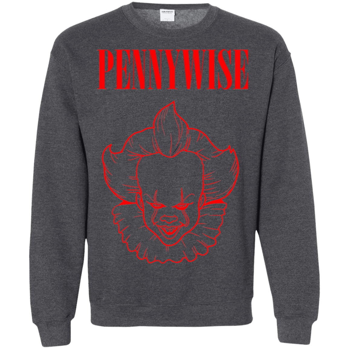 Sweatshirts Dark Heather / S Pennywise Crewneck Sweatshirt