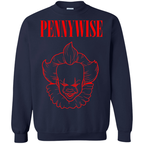 Sweatshirts Navy / S Pennywise Crewneck Sweatshirt