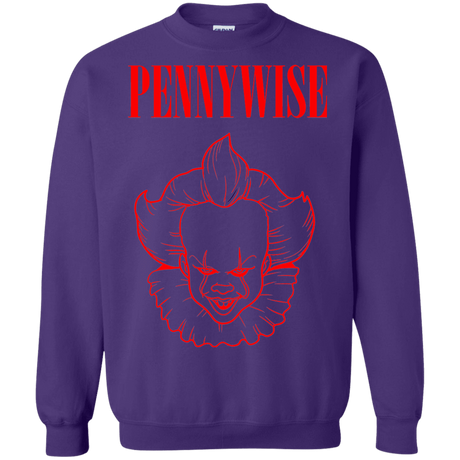 Sweatshirts Purple / S Pennywise Crewneck Sweatshirt