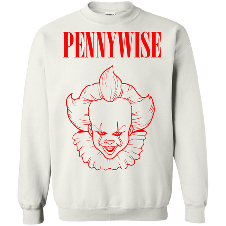 Sweatshirts White / S Pennywise Crewneck Sweatshirt