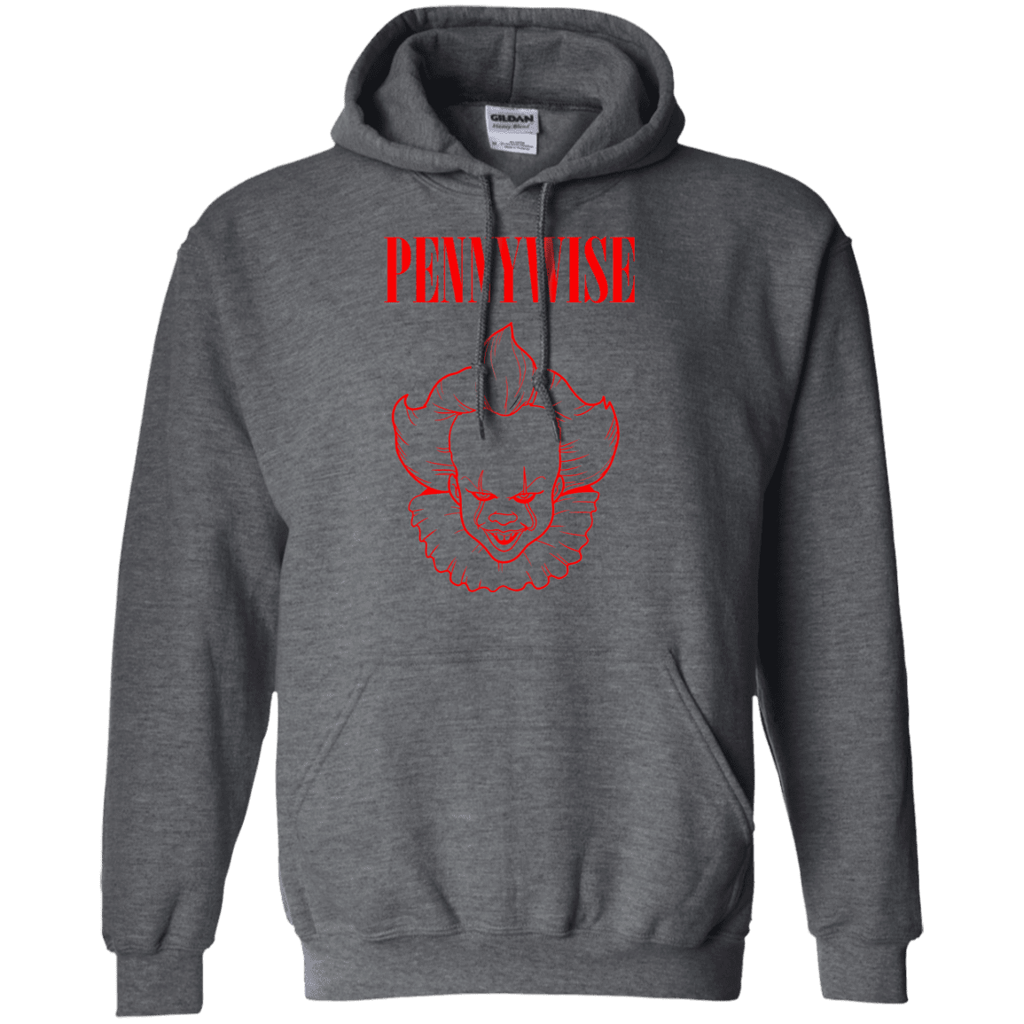 Sweatshirts Dark Heather / S Pennywise Pullover Hoodie