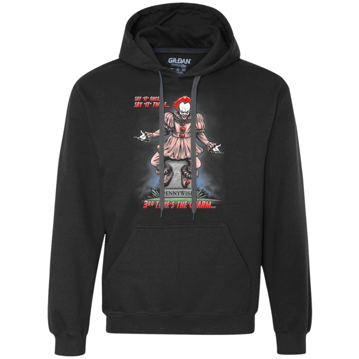 Sweatshirts Black / Small Pennywise the Dancing Clown Premium Fleece Hoodie