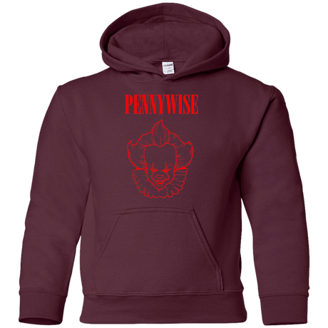 Sweatshirts Maroon / YS Pennywise Youth Hoodie