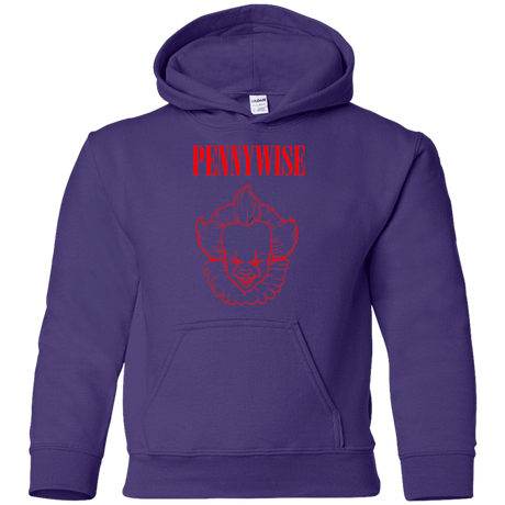 Sweatshirts Purple / YS Pennywise Youth Hoodie