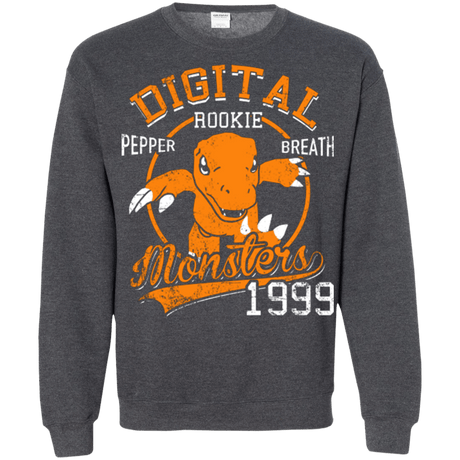 Sweatshirts Dark Heather / Small Pepper Breath Crewneck Sweatshirt