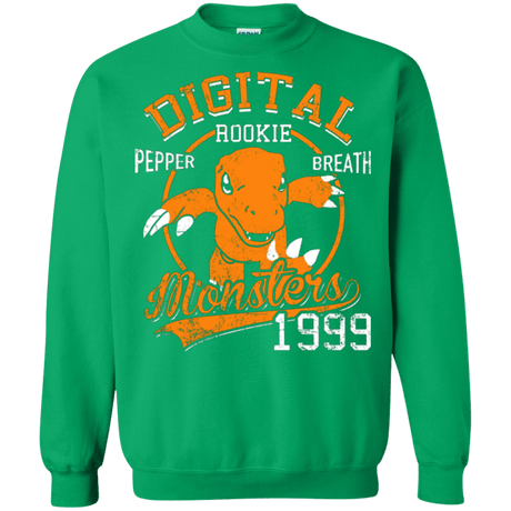 Sweatshirts Irish Green / Small Pepper Breath Crewneck Sweatshirt