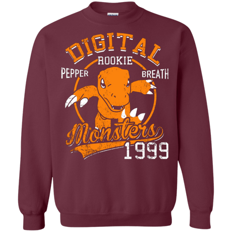 Sweatshirts Maroon / Small Pepper Breath Crewneck Sweatshirt