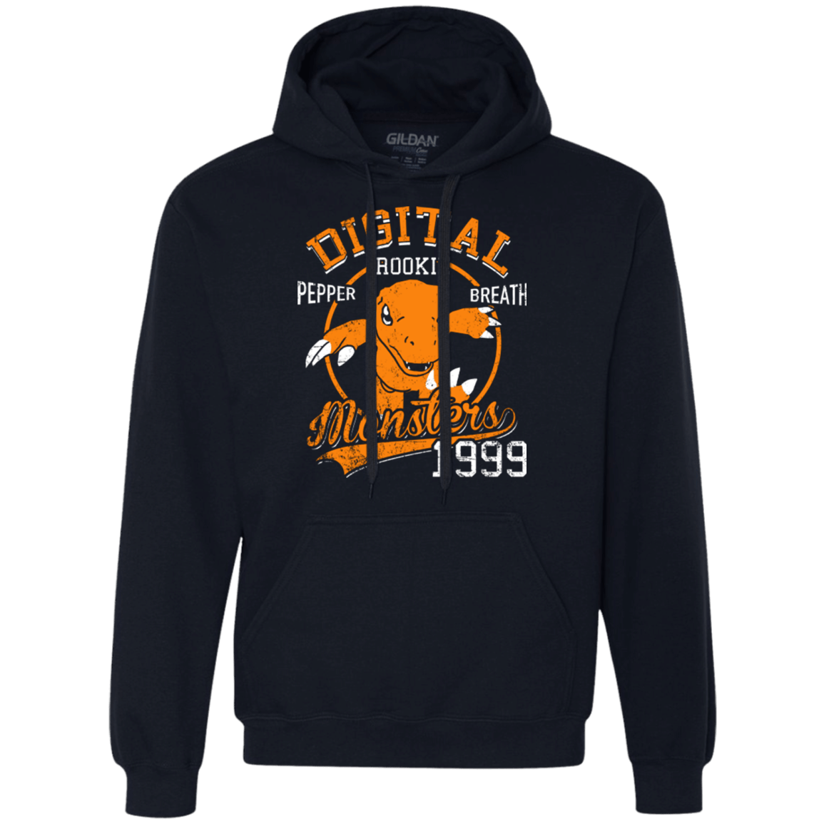 Sweatshirts Navy / Small Pepper Breath Premium Fleece Hoodie