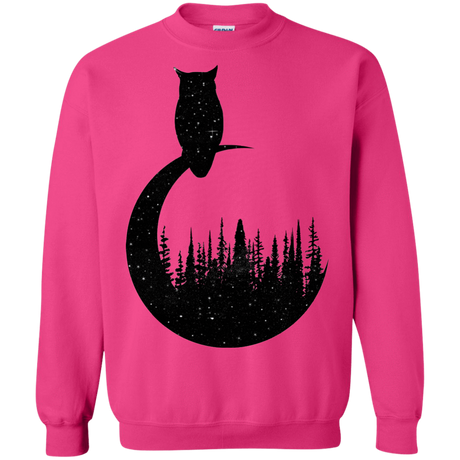 Sweatshirts Heliconia / S Perched Owl Crewneck Sweatshirt