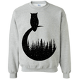 Sweatshirts Sport Grey / S Perched Owl Crewneck Sweatshirt