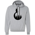 Sweatshirts Sport Grey / S Perched Owl Premium Fleece Hoodie