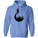 Sweatshirts Carolina Blue / S Perched Owl Pullover Hoodie