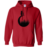 Sweatshirts Red / S Perched Owl Pullover Hoodie
