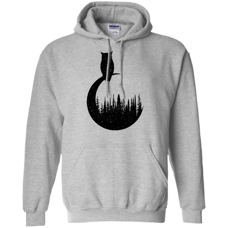 Sweatshirts Sport Grey / S Perched Owl Pullover Hoodie