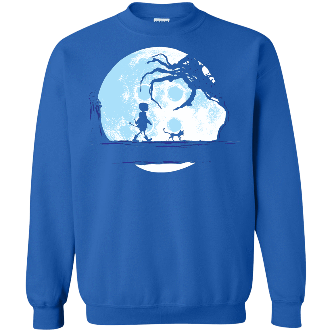 Sweatshirts Royal / S Perfect Moonwalk- Coraline Crewneck Sweatshirt