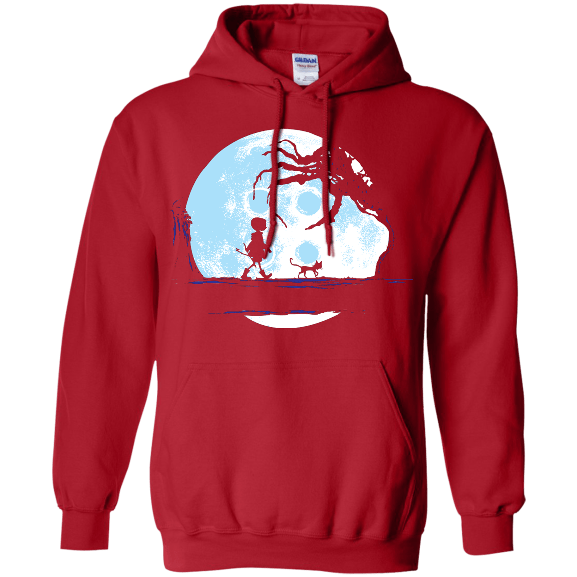 Sweatshirts Red / S Perfect Moonwalk- Coraline Pullover Hoodie