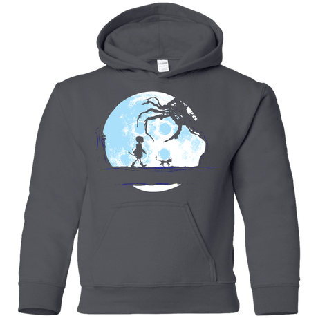 Sweatshirts Charcoal / YS Perfect Moonwalk- Coraline Youth Hoodie