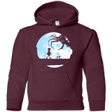 Sweatshirts Maroon / YS Perfect Moonwalk- Coraline Youth Hoodie