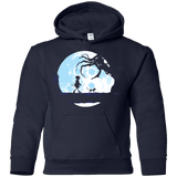 Sweatshirts Navy / YS Perfect Moonwalk- Coraline Youth Hoodie