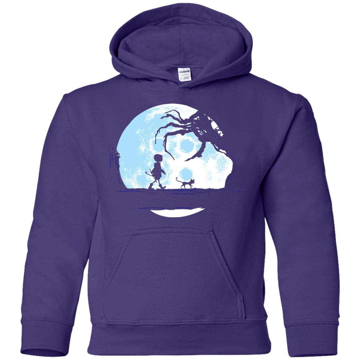 Sweatshirts Purple / YS Perfect Moonwalk- Coraline Youth Hoodie