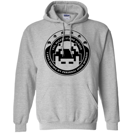 Sweatshirts Sport Grey / S Personal Space Invader Pullover Hoodie
