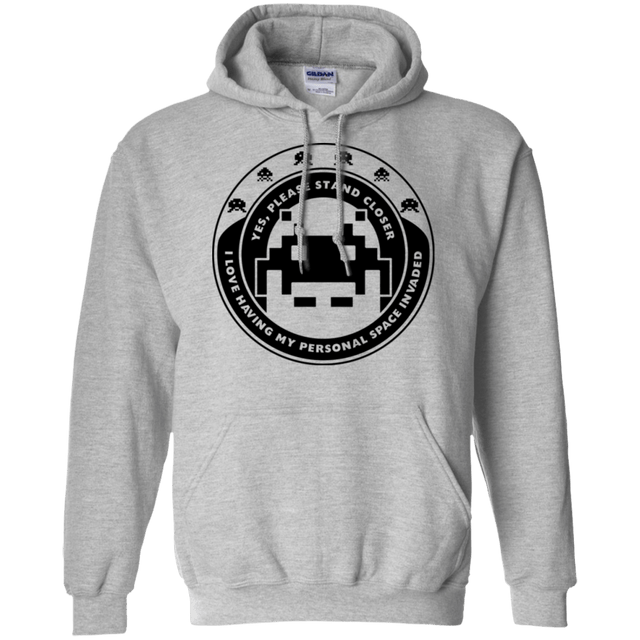 Sweatshirts Sport Grey / S Personal Space Invader Pullover Hoodie