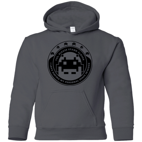 Sweatshirts Charcoal / YS Personal Space Invader Youth Hoodie