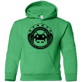 Sweatshirts Irish Green / YS Personal Space Invader Youth Hoodie