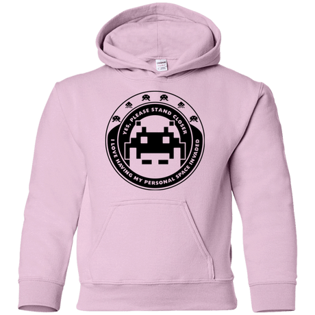 Sweatshirts Light Pink / YS Personal Space Invader Youth Hoodie