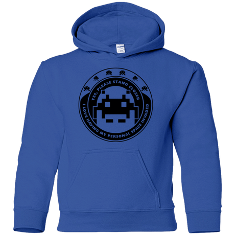 Sweatshirts Royal / YS Personal Space Invader Youth Hoodie