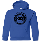 Sweatshirts Royal / YS Personal Space Invader Youth Hoodie
