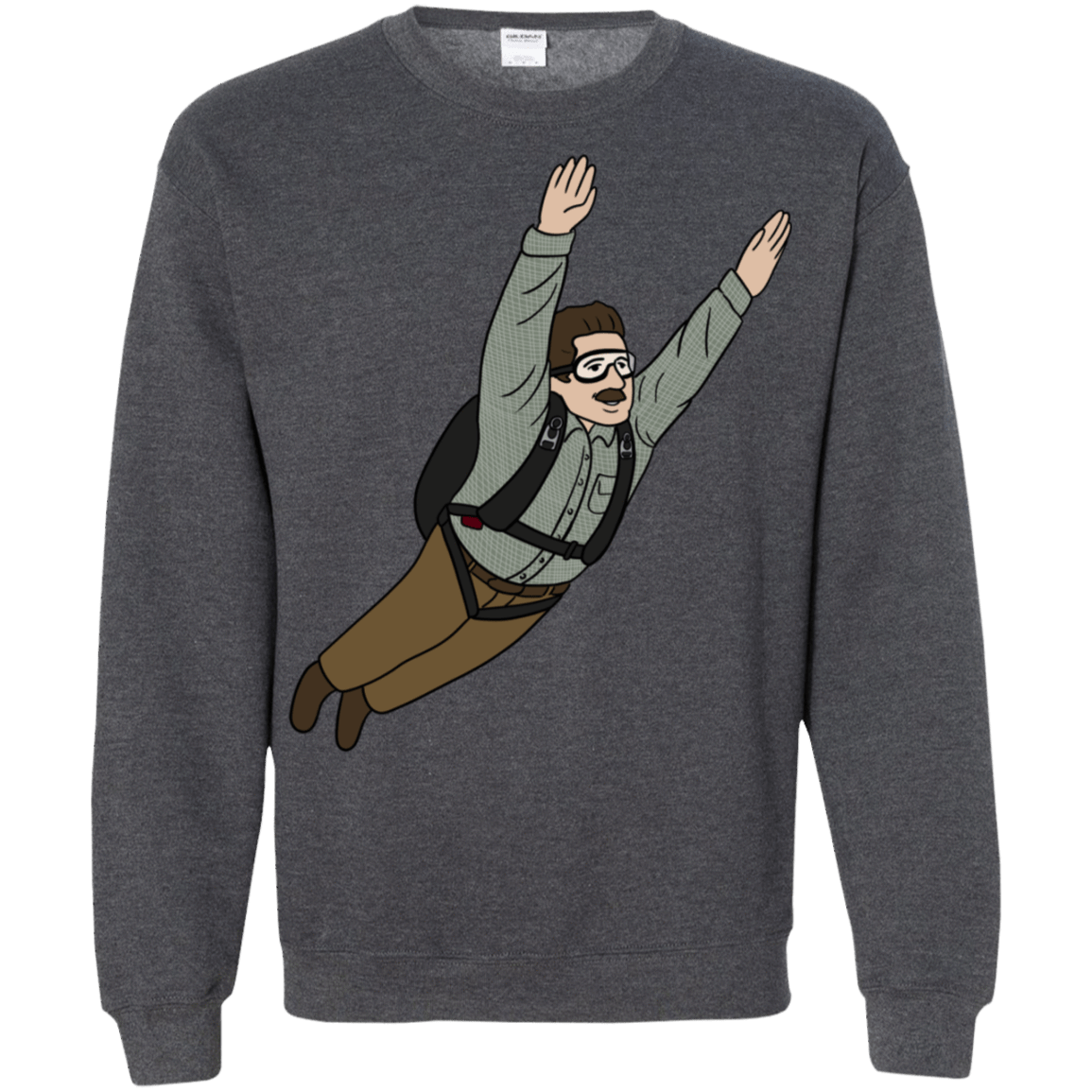 Sweatshirts Dark Heather / S Peter is my Hero Crewneck Sweatshirt