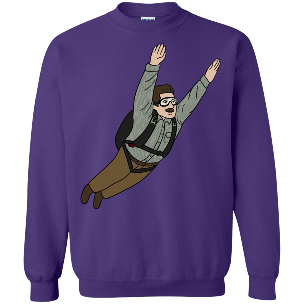 Sweatshirts Purple / S Peter is my Hero Crewneck Sweatshirt