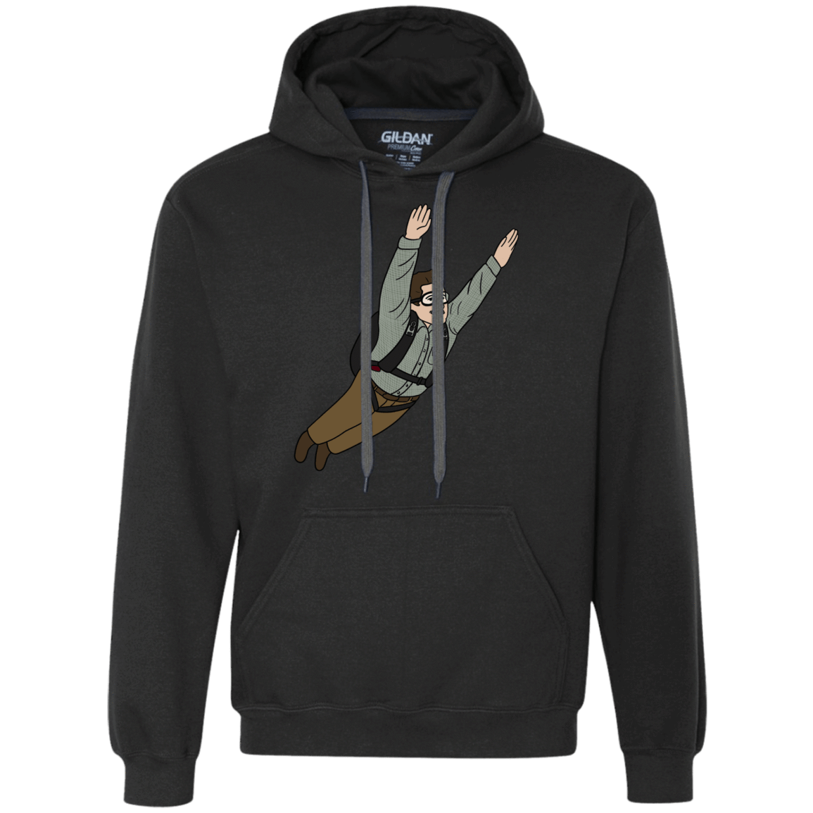 Sweatshirts Black / S Peter is my Hero Premium Fleece Hoodie