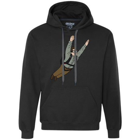 Sweatshirts Black / S Peter is my Hero Premium Fleece Hoodie