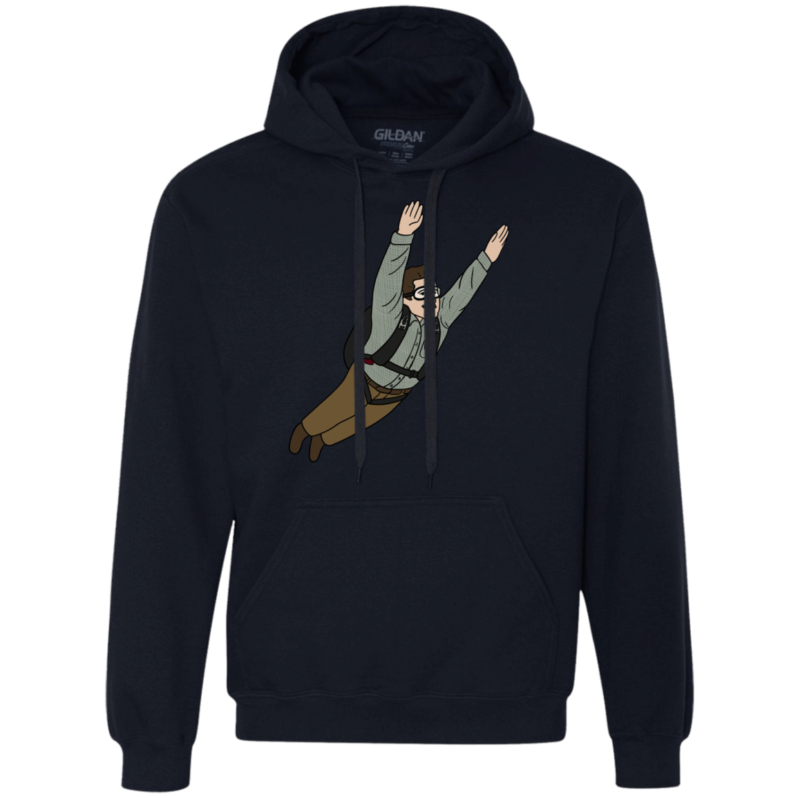 Sweatshirts Navy / S Peter is my Hero Premium Fleece Hoodie