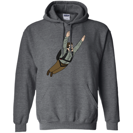 Sweatshirts Dark Heather / S Peter is my Hero Pullover Hoodie