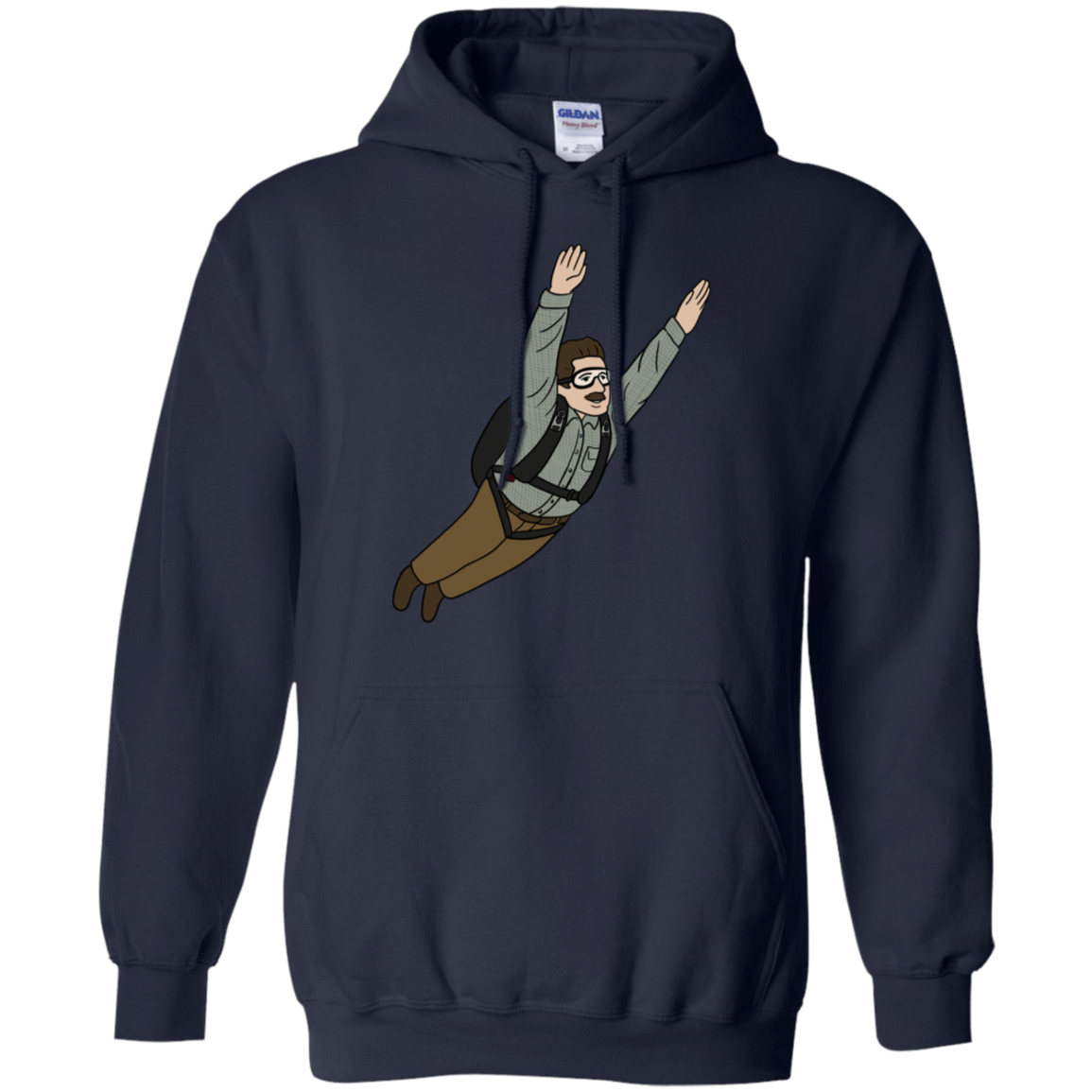 Sweatshirts Navy / S Peter is my Hero Pullover Hoodie