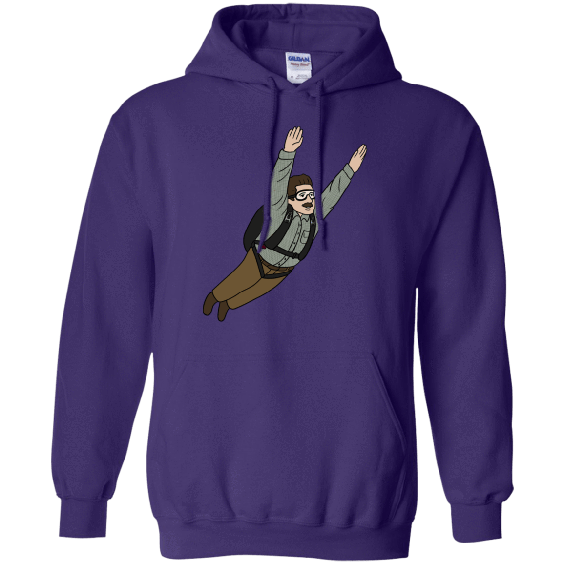 Sweatshirts Purple / S Peter is my Hero Pullover Hoodie