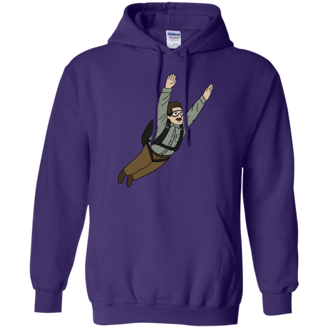 Sweatshirts Purple / S Peter is my Hero Pullover Hoodie